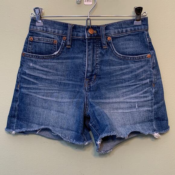 Madewell Pants - Madewell Denim Shorts Women 24 Blue Medium Wash